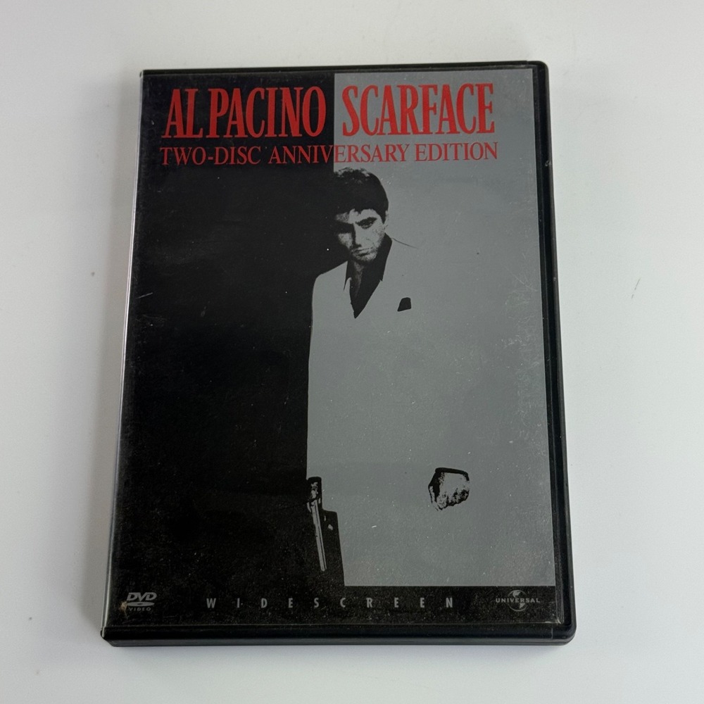 Scarface DVD 2003 Anniversary Edition 2-Disc Al Pacino Brian De Palma Widescreen